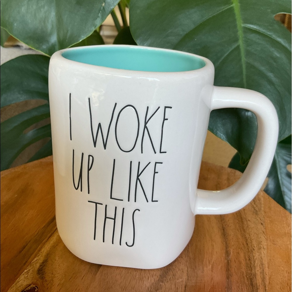 Rae Dunn I WOKE UP LIKE THIS Coffee Tea Mug